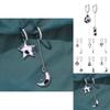 Elegant Geometric Alloy Earrings Milk Pattern Silver-plated Street Style