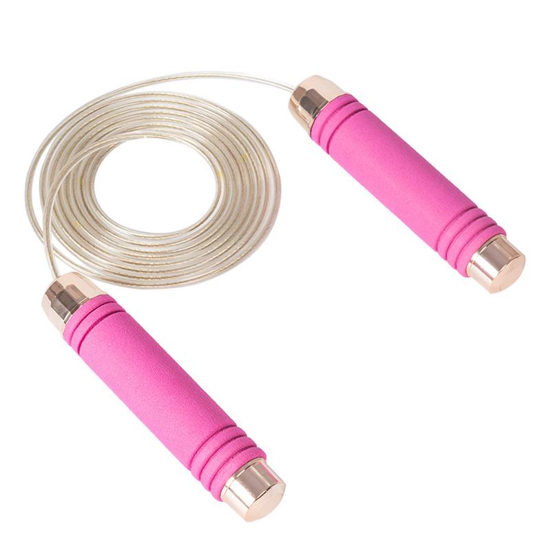 WEZHO Professional Weighted Steel Wire Jump Rope