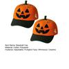 Halloween Gresskar Baseballcaps Unisex Justerbar Broderi Gresskarfjes Pappa-caps Bomull Truckerkeps for Halloween Fiske Camping Tennis