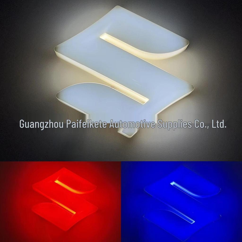 4D LED Rear Tailgate Car Emblem Light - Luminous Badge for Various Cars