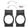 Rear Speaker 5INCH Bracket with Wiring For Suzuki Jimny 3Door Gen 4 JB64 JB74 2019 2020 2021 2022 2023 2024, Not for 5 Door