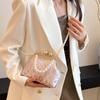 Pearl Chinese Style Handbag Shoulder Ladies Shell Bag Trendy Embroidery Banquet Bag  Party