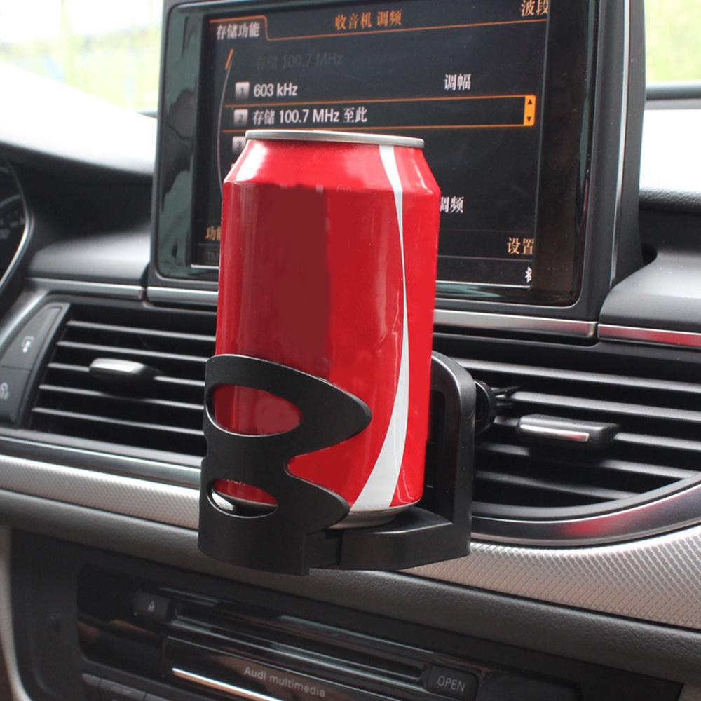 Car Cup Holder Durable ABS Foldable Beverage Bottle Stand Mount Air Vent Outlet Drink Coffee Cup Holder Rack Car Accessories