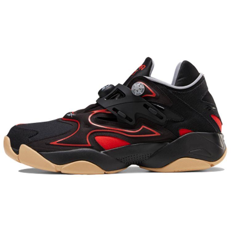 

Кроссовки унисекс Reebok Pump Court Black Instinct Red Gum Maroon FW7821