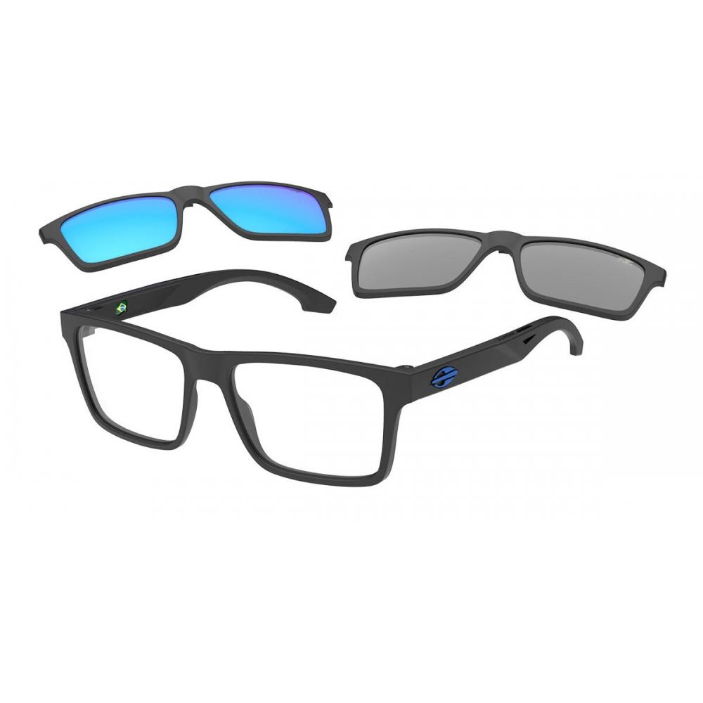 

Mormaii Men S eyeglaSSeS With Clip On M6187afz56 Black/56-18-137