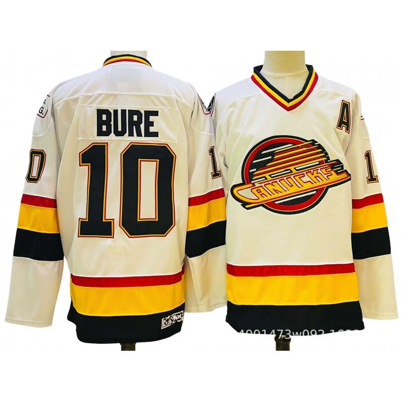 Mens Retro Ice Hockey Jersey Vancouver Canucks St. Louis Blues Los Angeles Kings Cotton Blend Team Fan Apparel