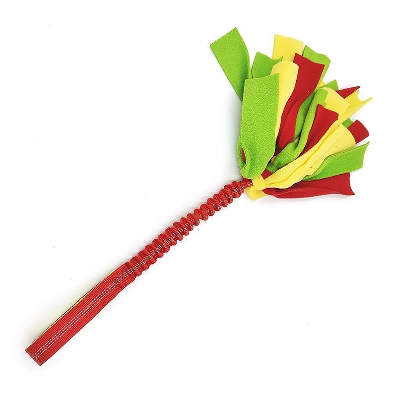 Interactive Tug Of War Dog Chew Toy Bite Resistant Molar Pet Toy For Medium And Large Dogs 55CM красный