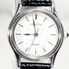 SEIKO Excelline battery and strap working The strap is made by women's watch, replaced, condition. . (K-04)