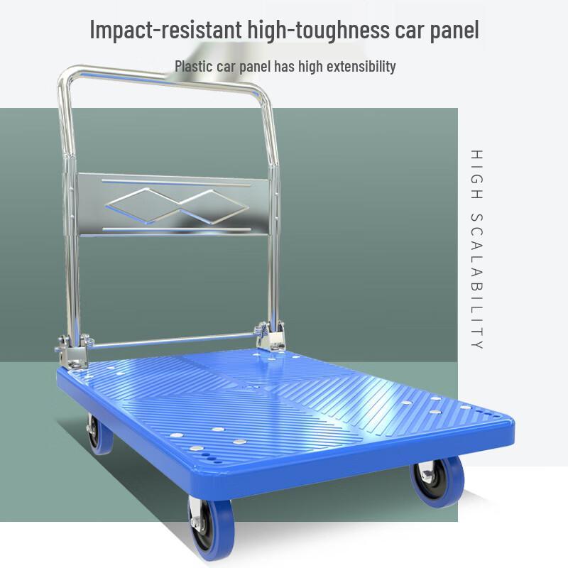 Zhan Renzhe Heavy-Duty Foldable Flatbed Cart