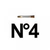 Brush - Flat - Acrylic - Synthetic Fibers - Precision - Series 8930 - No. 4 - Raphaël