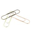 Trombone Super Grand 100mm Très Grands Trombonnes Énorme Clip pour Livre Or Rose Bronze Argent Papeterie Marque-page Shool Stationary