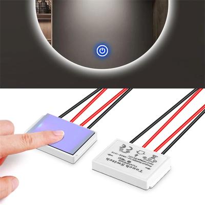 12V 5A Control Switches Capacitive Switches Functional & Reliable Touch Control Switches Suitable for Bathroom Lighting
