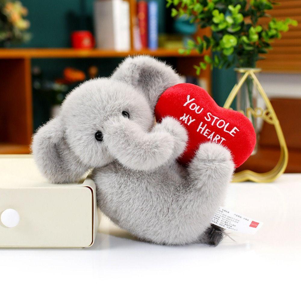 Soft Elephant Plush Doll Pig Infant Plush Elephant Toy Accompany Toys