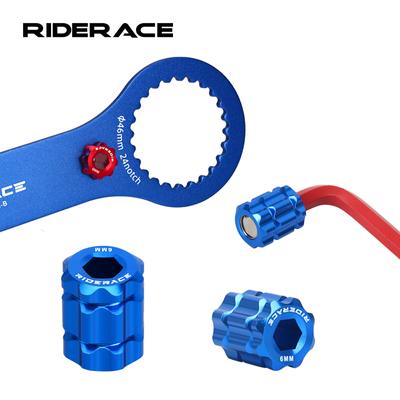 Outil d'installation et de retrait de manivelle de vélo en alliage d'aluminium, clé de pédalier pour manivelle de vélo de route pour outils de réparation de VTT XT XTR R Series