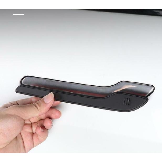 Matt Black Exterior Side Door Handle Cover Trim Fit For Tesla Model 3 2017-21