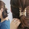 Elegant Pearl Hair Accessories and Trendy Crystal Hair Ornaments with Non-Slip Clips and Imitation Diamond Crab Hair Clips for P