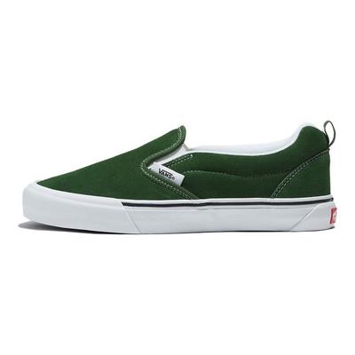 Knu Slip-On Green True White Unisex Sneakers VN0009QDBGN