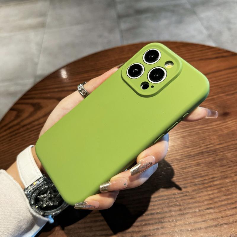 Applicable To Apple 11promax Mobile Phone Case iPhone11 New Imported Liquid Silicone All-inclusive Anti-drop  Case