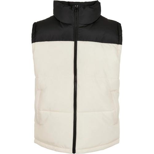 Urban Classics Mens Colour Block Puffer Gilet