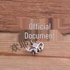Flying Dragon Pendant Charm, 2 Colors, 15x21mm Alloy Jewelry Accessory