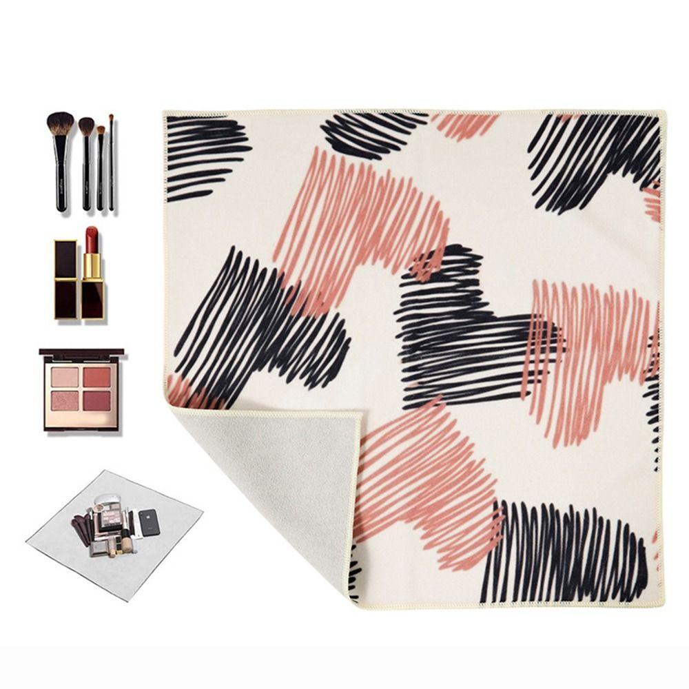 

Lightweight Makeup Bag Polyester Fiber Camera Wrapping Cloth Camera Protective Wrap for Home Style D