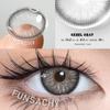 FUNSACHY 2pcs Blue Beauty Pupils Natural Lenses Colored Contact Lenses for Eyes Fashion Brown Color Eye Lens Cosmetics Yearly