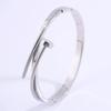 Starry Sky Women's Titanium Steel Bracelet - Non-Fading, Versatile, Full Diamond Stainless Steel, High-End Silver Fashion Accessory
