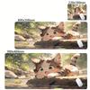 Anime Cute Computer XXL Mausepad Kawaii Cartoon Cat Mousepad Company Deskmat xcm Large Cushion Office Accessories Carpet