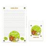 Lucky Bear Letter Paper - Cute Cartoon Birthday Greeting Card for Bestie