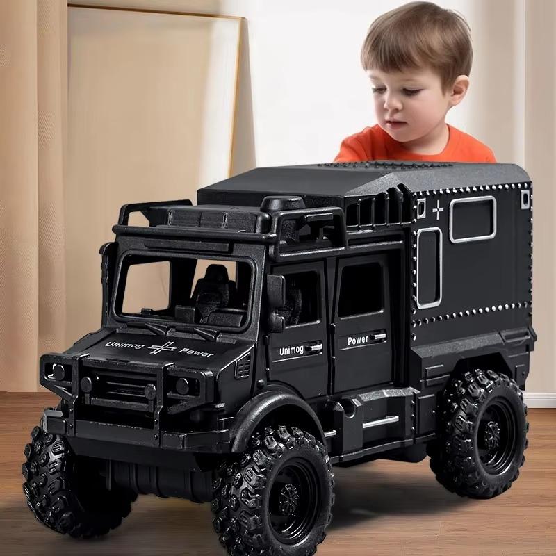 New Design Military Armored Car Model 4WD Off Road  Friction Diecast Vehicle Toys Truck for Kids