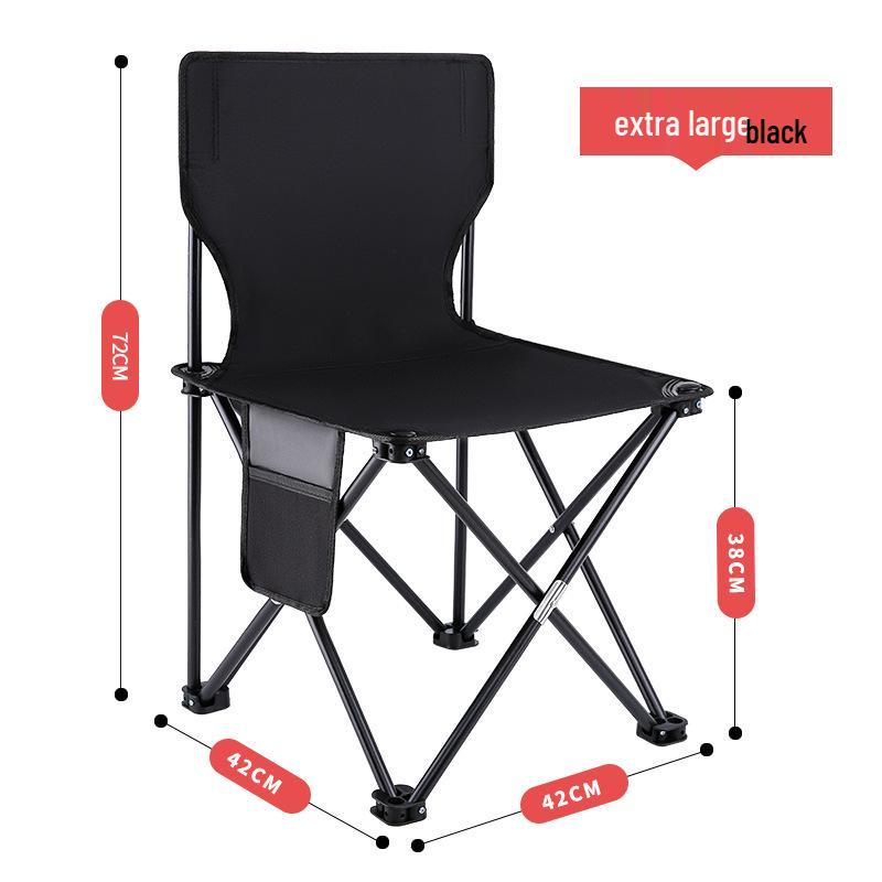 Portable Folding Camping Chair - Compact Outdoor Stool for Sketching and Fishing