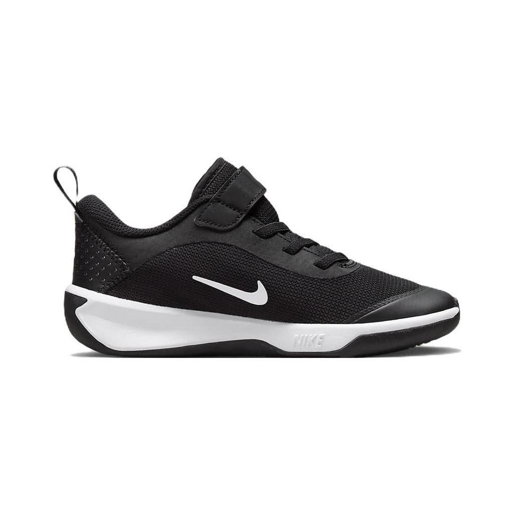 Nike Omni Multi Court Slip Resistant Cushioning Abrasion Resistant Low Top Kids Lifestyle Shoes Black White DM9026-002
