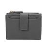 Hot-selling leather zipper change bag card bag integrated, simple anti-theft brush new women's wallet
