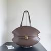 Neues Nischen-Design Leder Retro Handtasche mit großer Kapazität Damen Pendler Umhängetasche Große Tasche Tragetasche