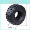 Pneus Premium de Borracha Macia 2.2" Com Espuma Para Axial Wraith Scx10 Jeep Trx-4 Rock Crawlers