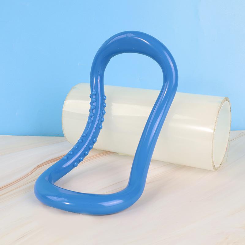 

Волшебное кольцо для йоги для растяжки плеч и спины, пилатеса и фитнес-массажа королевский синий