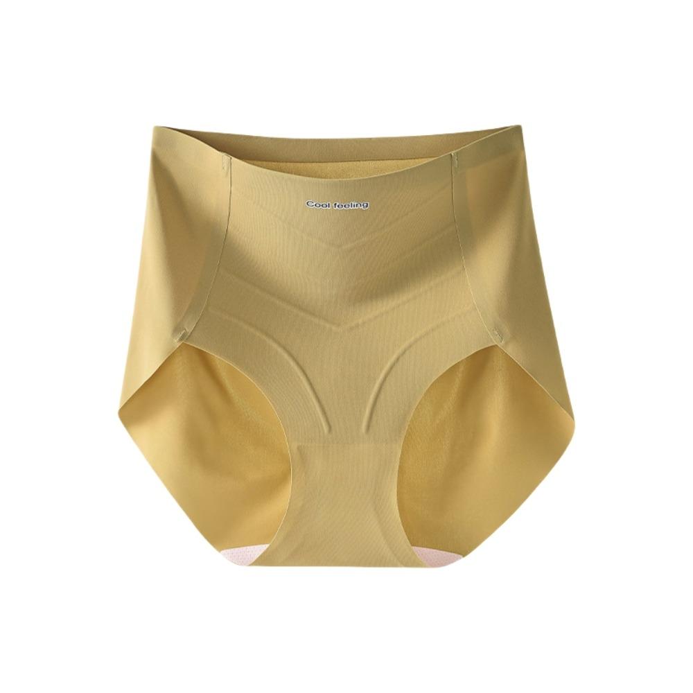 

Высокоэластичное утягивающее белье с завышенной талией, трусы, утягивающие живот, корректирующее белье, женское M жёлтый