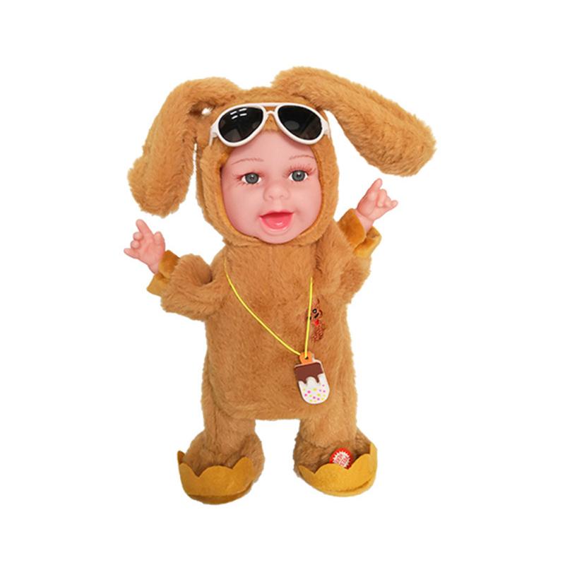 

Кукла реборн, музыкальная запись, обучение разговору, поеданию мороженого, милая кукла-игрушка для мальчиков и девочек на день рождения жёлтый