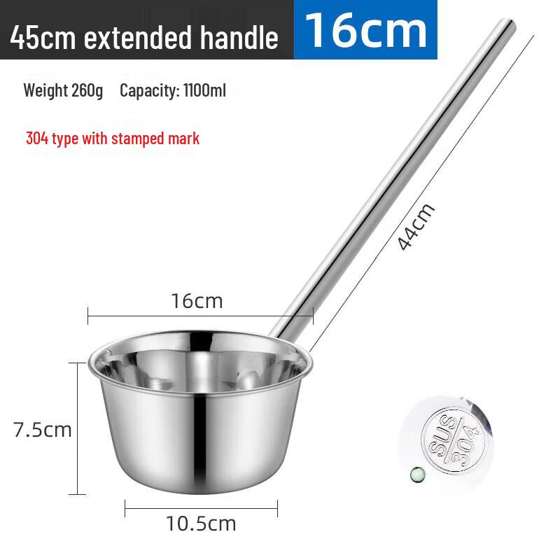 FANXI 304 Stainless Steel Water Ladle
