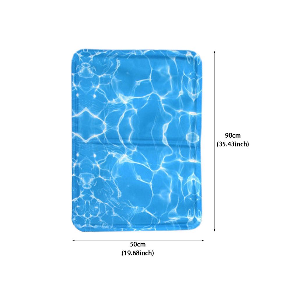 Dog Cooling Bed Mats Dog Cooling Pad Soft Hot Weather Sleeping Kennel Mat For Small Medium Pets Cats And Dogs Pet Supplies
