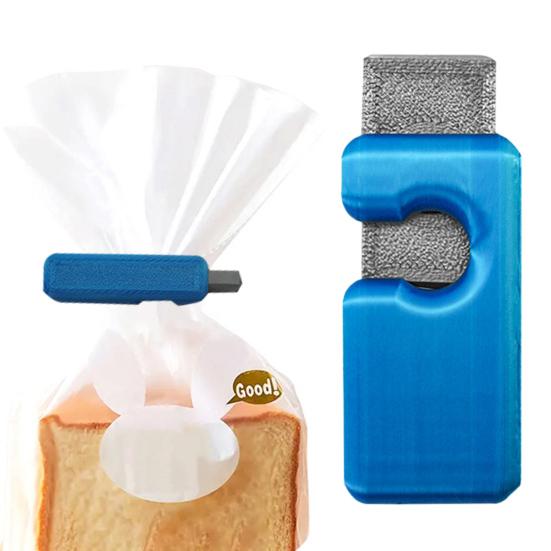 Зажимы для пакетов с хлебом Сжимаемые и фиксирующиеся Многоразовые запечатывающие зажимы Тяжелый пластик Удобные застежки для пакетов Многоразовые зажимы для хлеба для хранения продуктов 1pc 569₽