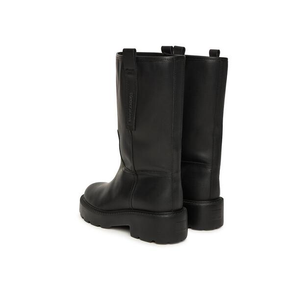Ботинки Tommy Jeans Tjw Leather Mid Tubular Boot