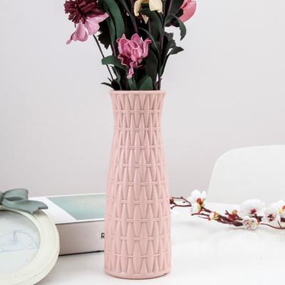 Blumenvase Unzerbrechlich Mittelstück Leichtes Blumenarrangement Nordische Kunststoffvase für Zuhause