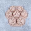 Pfotenabdruck Silikonform Hund Katze Tier Pfote Form Für Süßigkeiten Fondant Schokolade Gelee Pudding Seife Eiswürfelform Hunde Katzen Leckerlis