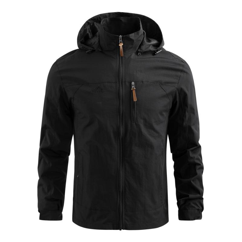 Cappotto primaverile e autunnale da uomo sciolto Speed Dry di grandi dimensioni per il tempo libero sportivo da esterno Trench giacca di collegamento