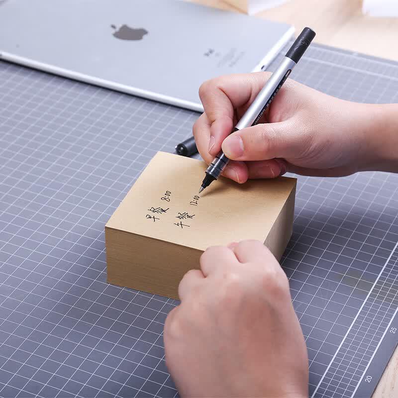 Deli 21709 Kraft Paper Memo Pad