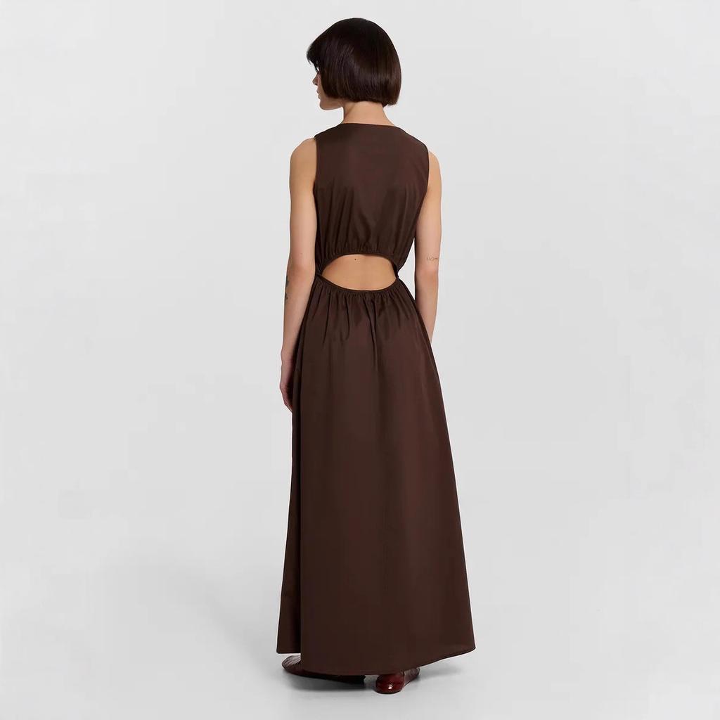 In stock, Lang style summer new temperament pleated v-neck sleeveless cotton medium and long dress vest skirt children