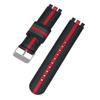 SWATCH Horloge Compatibele Nylon Canvas Band, Geribbeld, 17/19/20mm