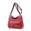 Mother Bag Women's Crossbody Bag Soft Leather Large Capacity Shoulder Bag