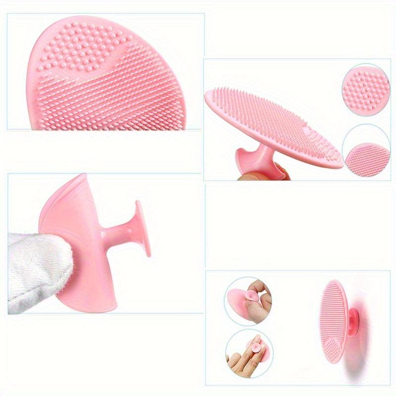 Gentle Silicone Face Massager & Exfoliator Brush – Deep Pore Cleansing, Blackhead Removal, Alcohol-Free for Sensitive Skin